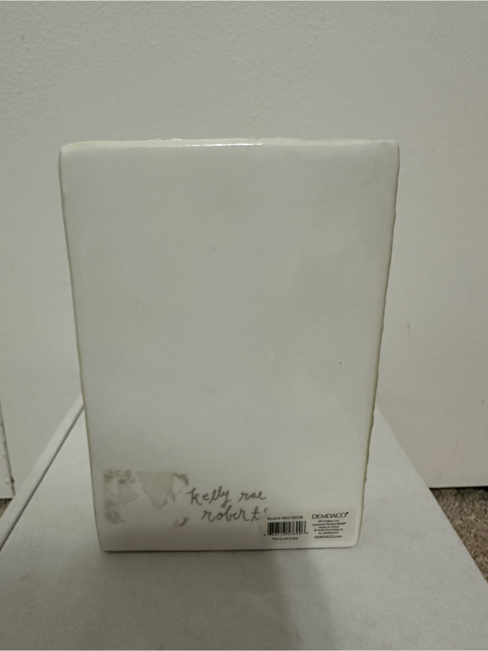 Kelly Rae Roberts Embrace the Imperfections Art Plaque - Yellow Butterfly - Picture 4 of 4